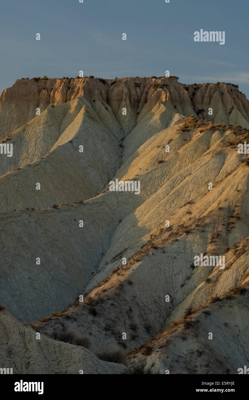 Geschützte Naturlandschaft Barrancos de Gebas Stockfoto