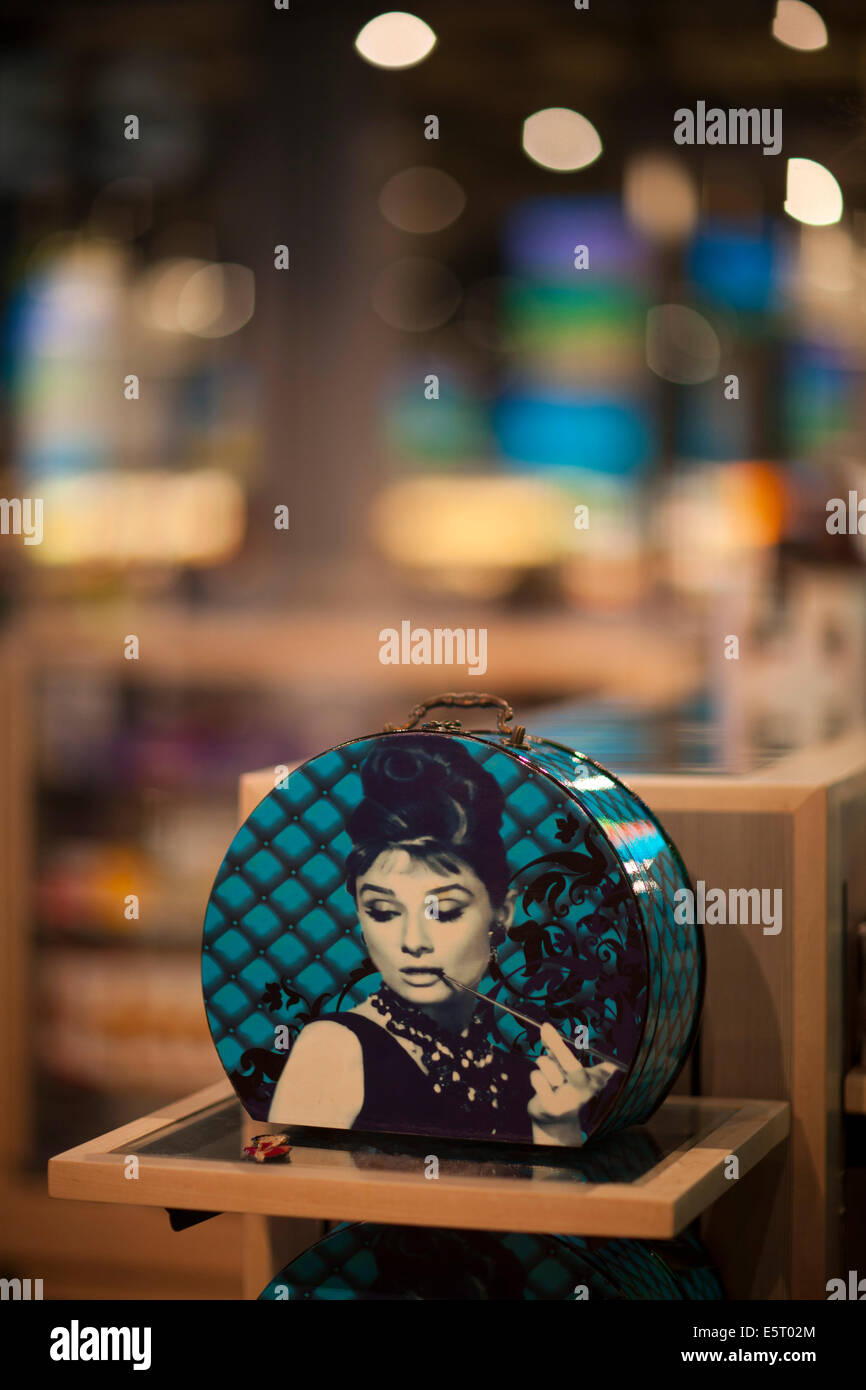 Souvenirs in Hollywood Boulevard Laden namens La La Land, Los Angeles, California, Vereinigte Staaten von Amerika Stockfoto