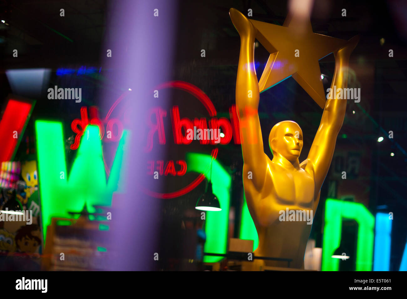 Ein Souvenir-Shop am Hollywood Boulevard, Los Angeles, California, Vereinigte Staaten von Amerika Stockfoto