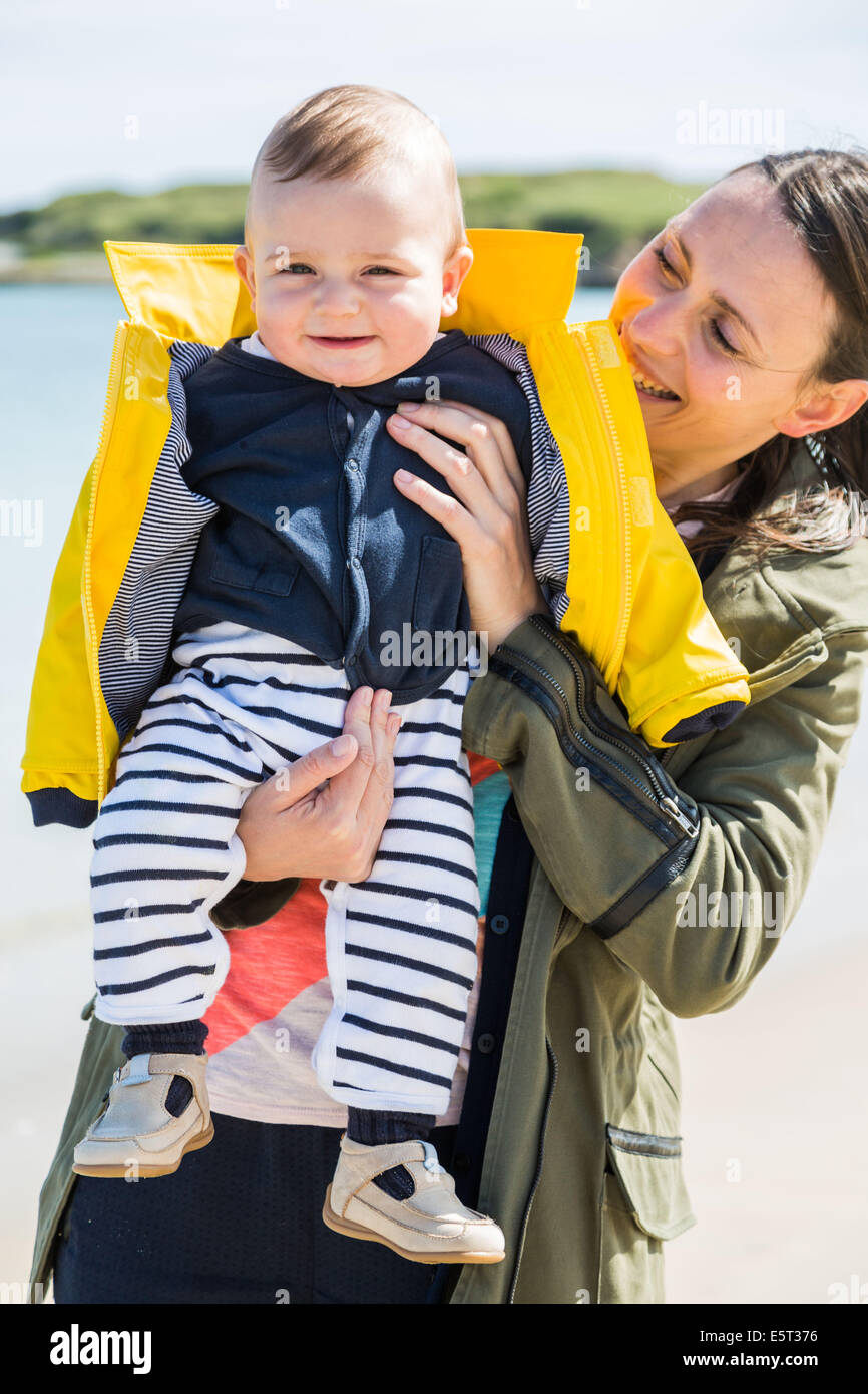 Mutter und baby Stockfoto