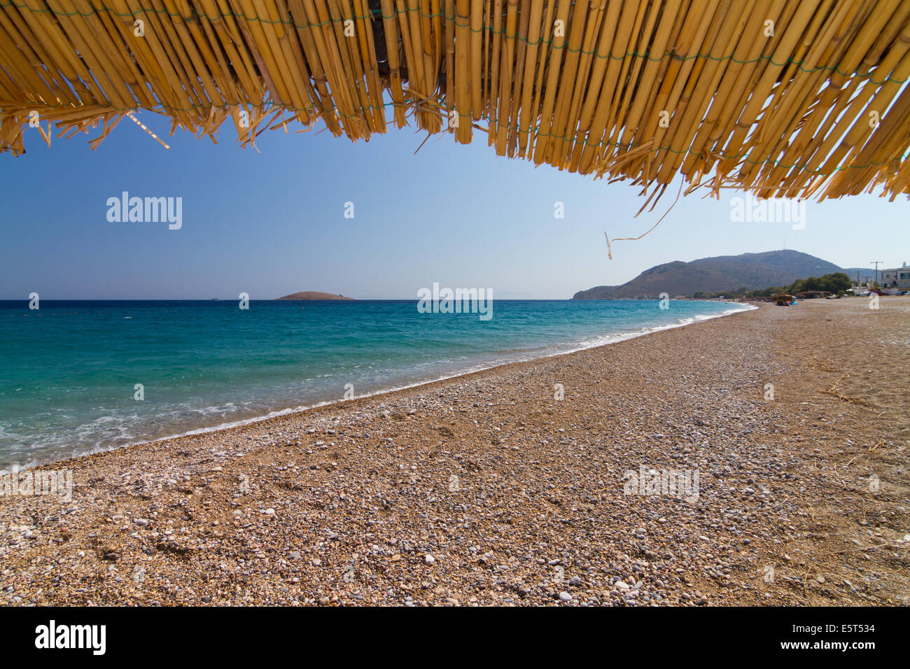 Strand und Meer Stockfoto