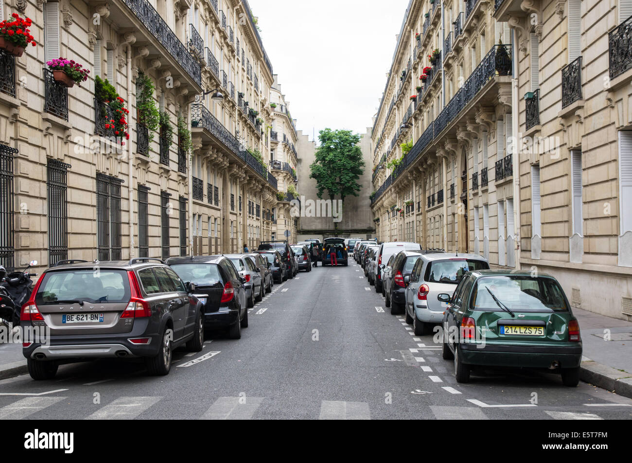 Straßen von Paris, Frankreich Stockfoto