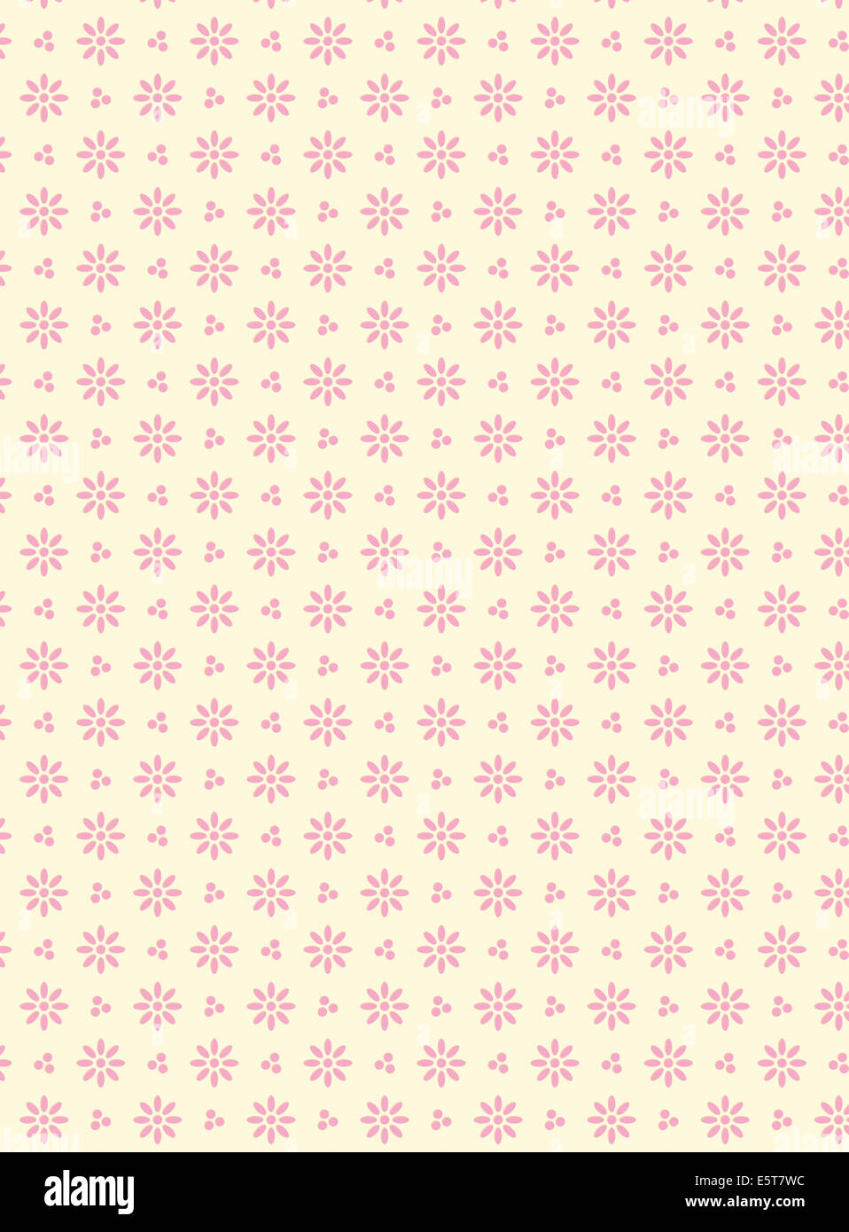 Teil einer Serie.  Öse Stoff Tapete mit rosa farbigen Hintergrund, der Valentine Grenzen entspricht. Stockfoto