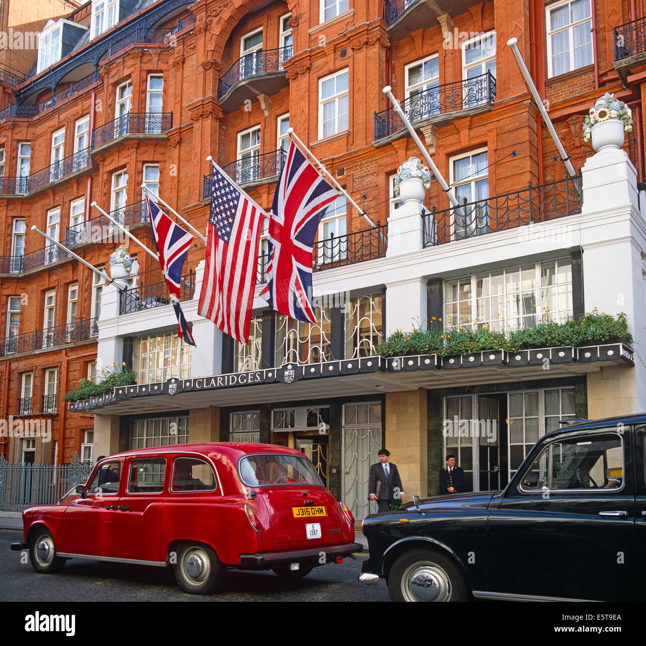 Claridges Hotel in London UK Stockfoto