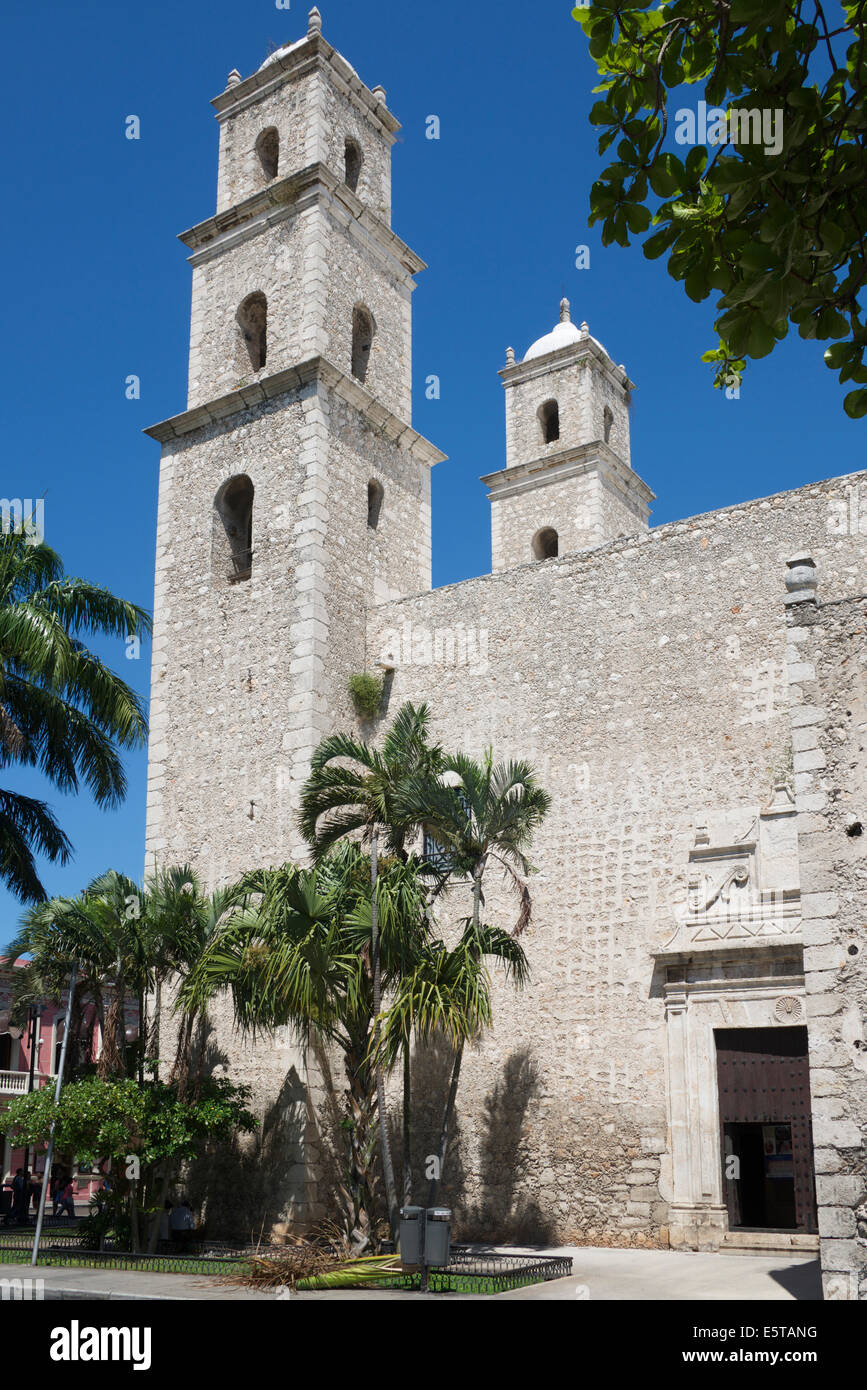Jesus Church Merida Yucatan Mexiko Stockfoto