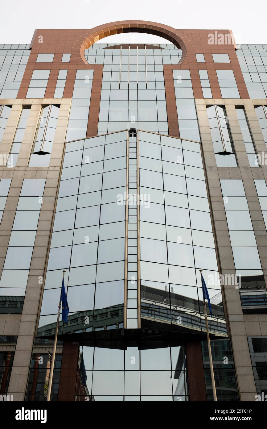 Europäische Kommission, Entwicklung und Zusammenarbeit, EuropeAid Generaldirektion Gebäude in Brüssel, Belgien Stockfoto