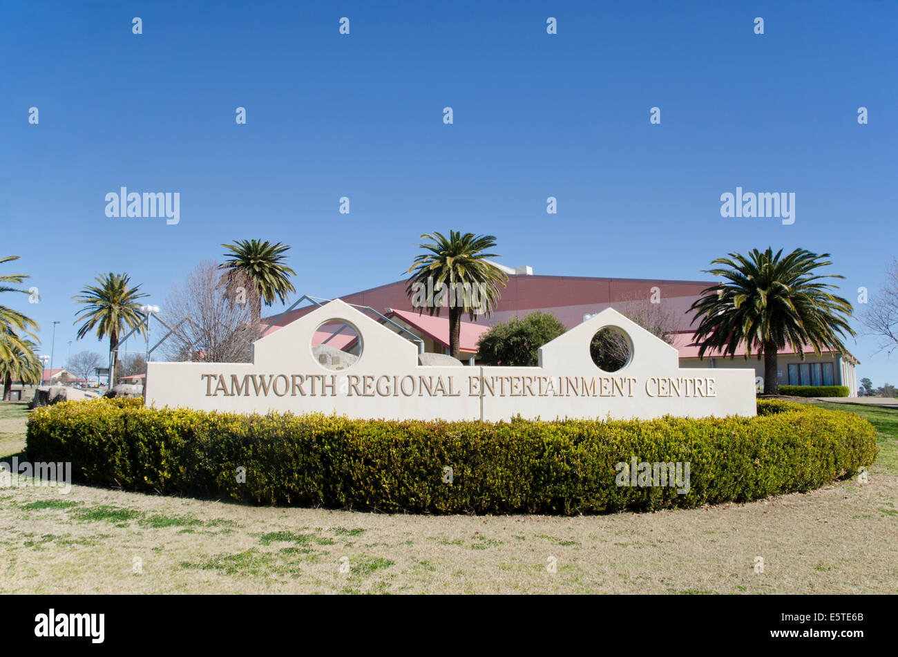 Tamworth Regional Entertainment Centre NSW Australien. Stockfoto