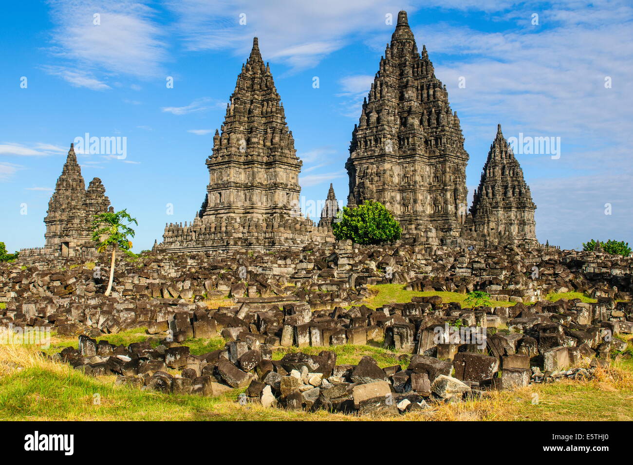 Der Prambanan-Tempel-Komplex, UNESCO-Weltkulturerbe, Java, Indonesien, Südostasien, Asien Stockfoto