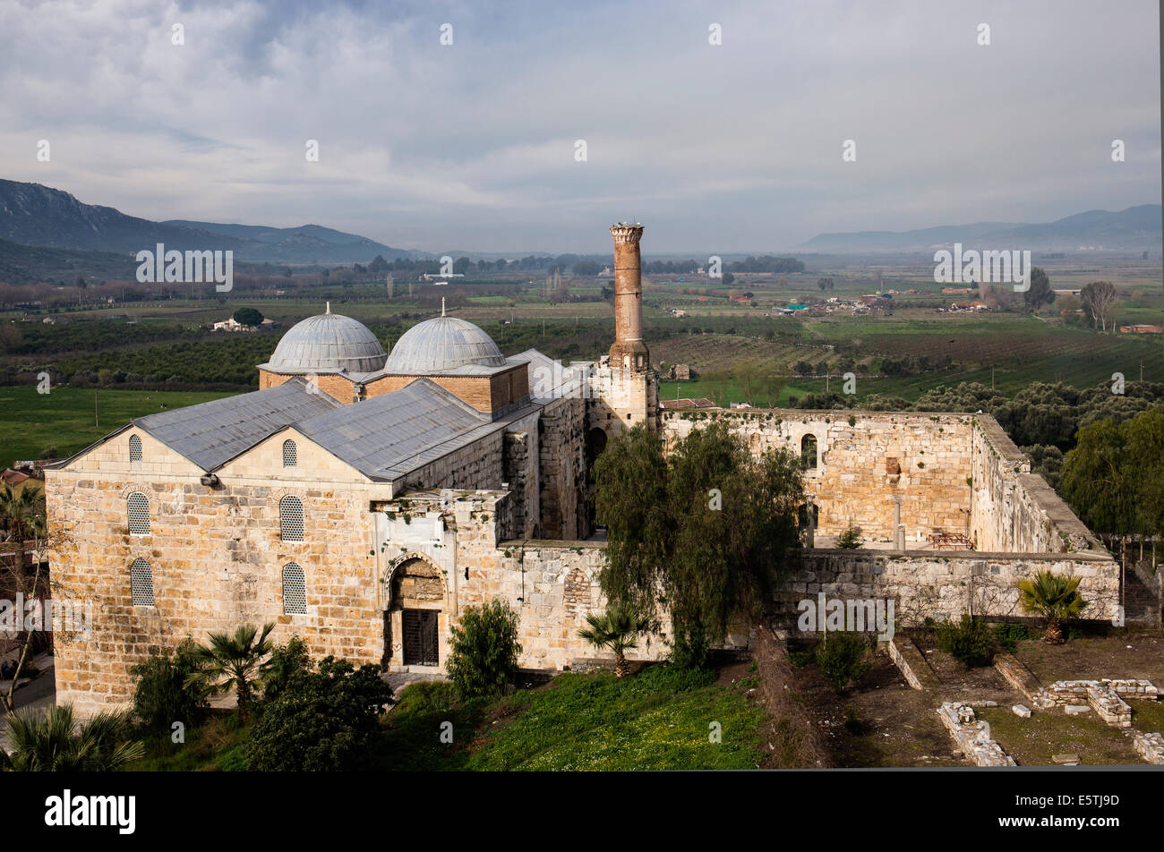 Isabey Moschee Selçuk Türkei Stockfoto