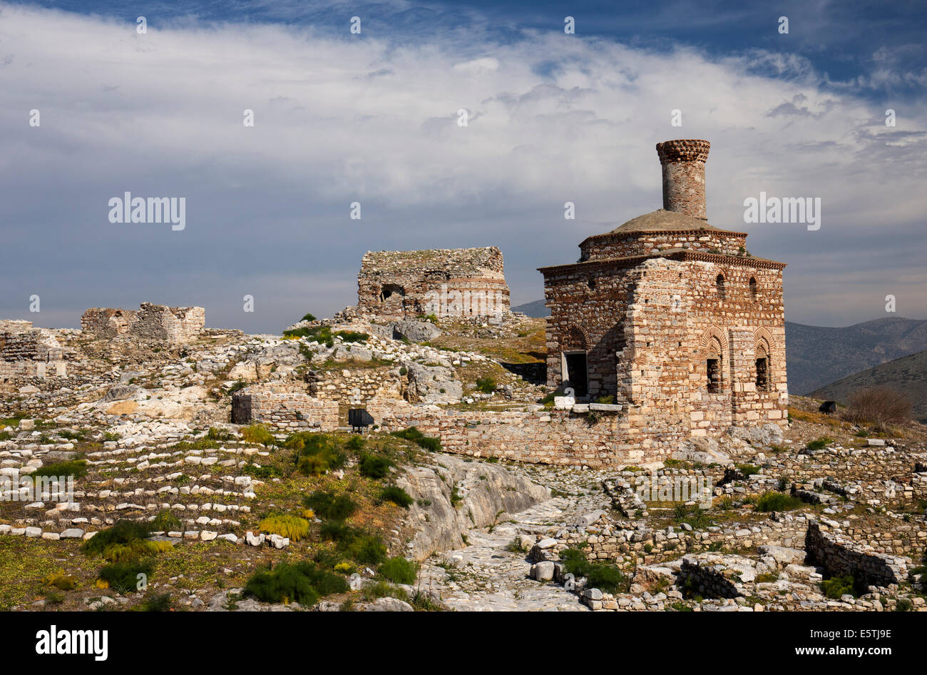 Kale Moschee Selçuk Burg Türkei Stockfoto