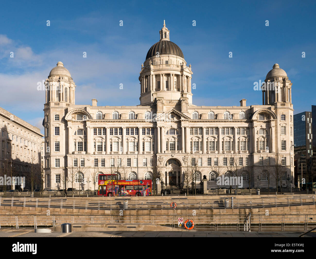 Port of Liverpool Building, Waterfront, Liverpool Stockfoto
