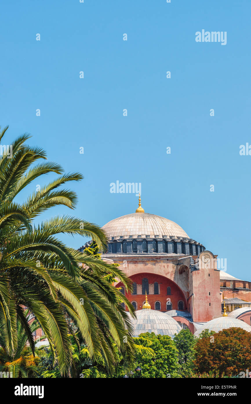Die Hagia Sophia von Istanbul. Stockfoto