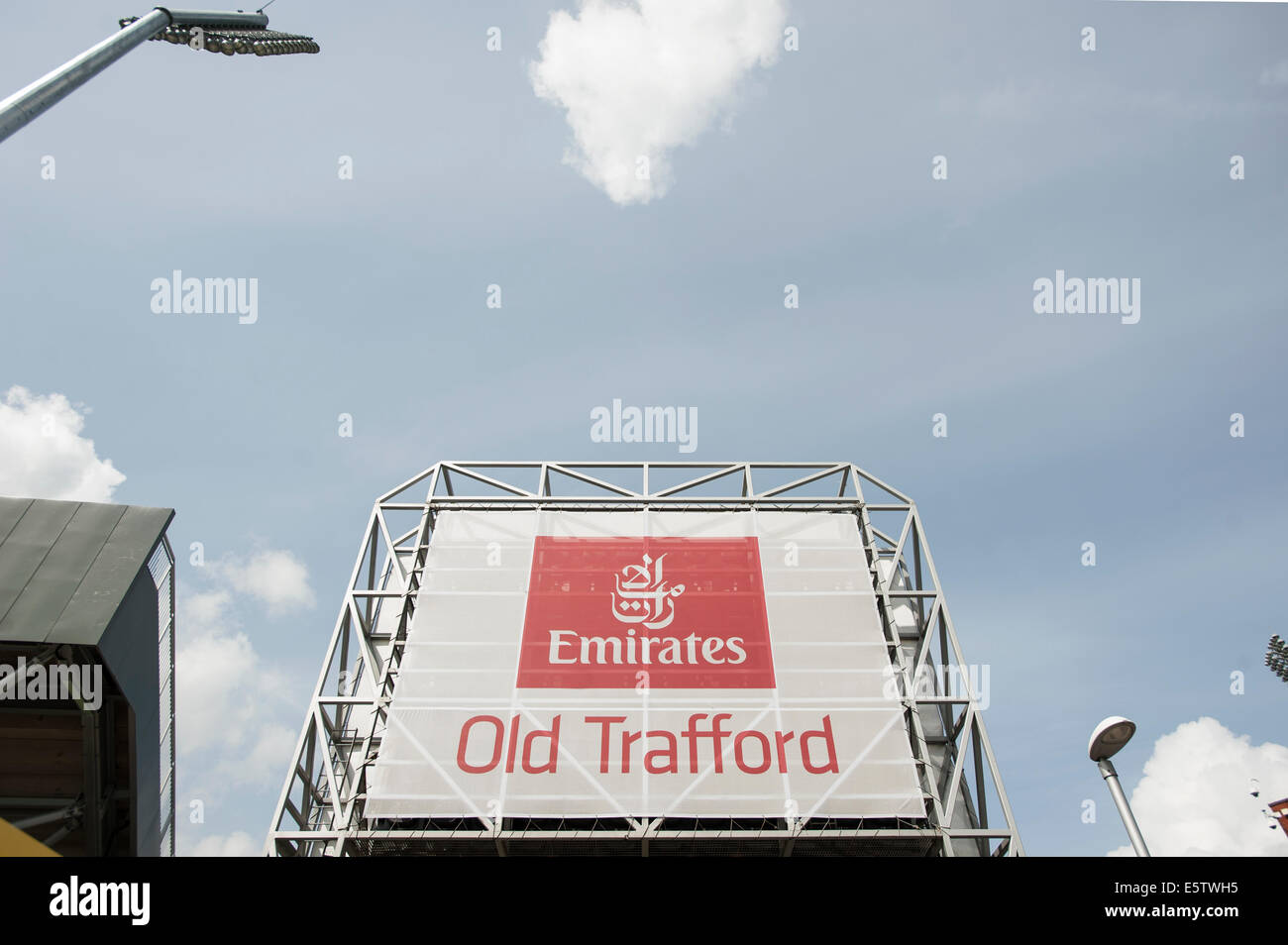 Emirate Old Trafford. Lancashire County Cricket Ground. Stockfoto