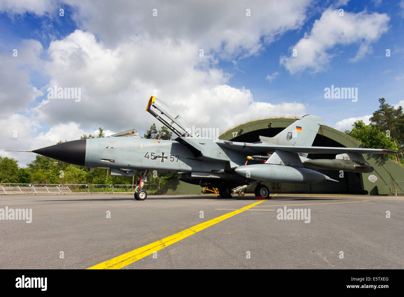 Deutsche Luftwaffe Tornado Kampfjet Stockfoto
