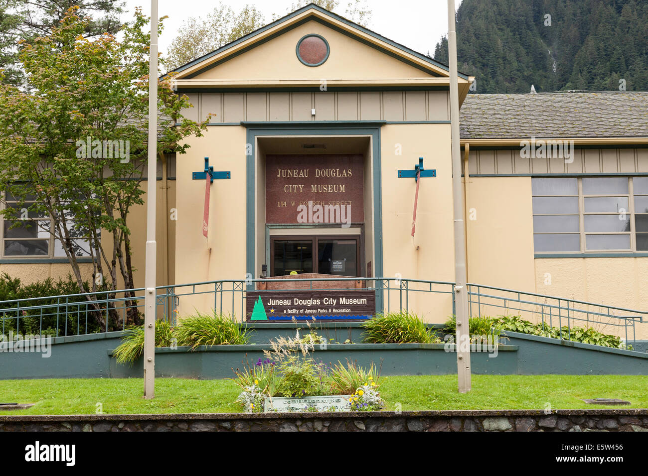 Juneau Douglas Stadtmuseum, Juneau, Alaska Stockfoto