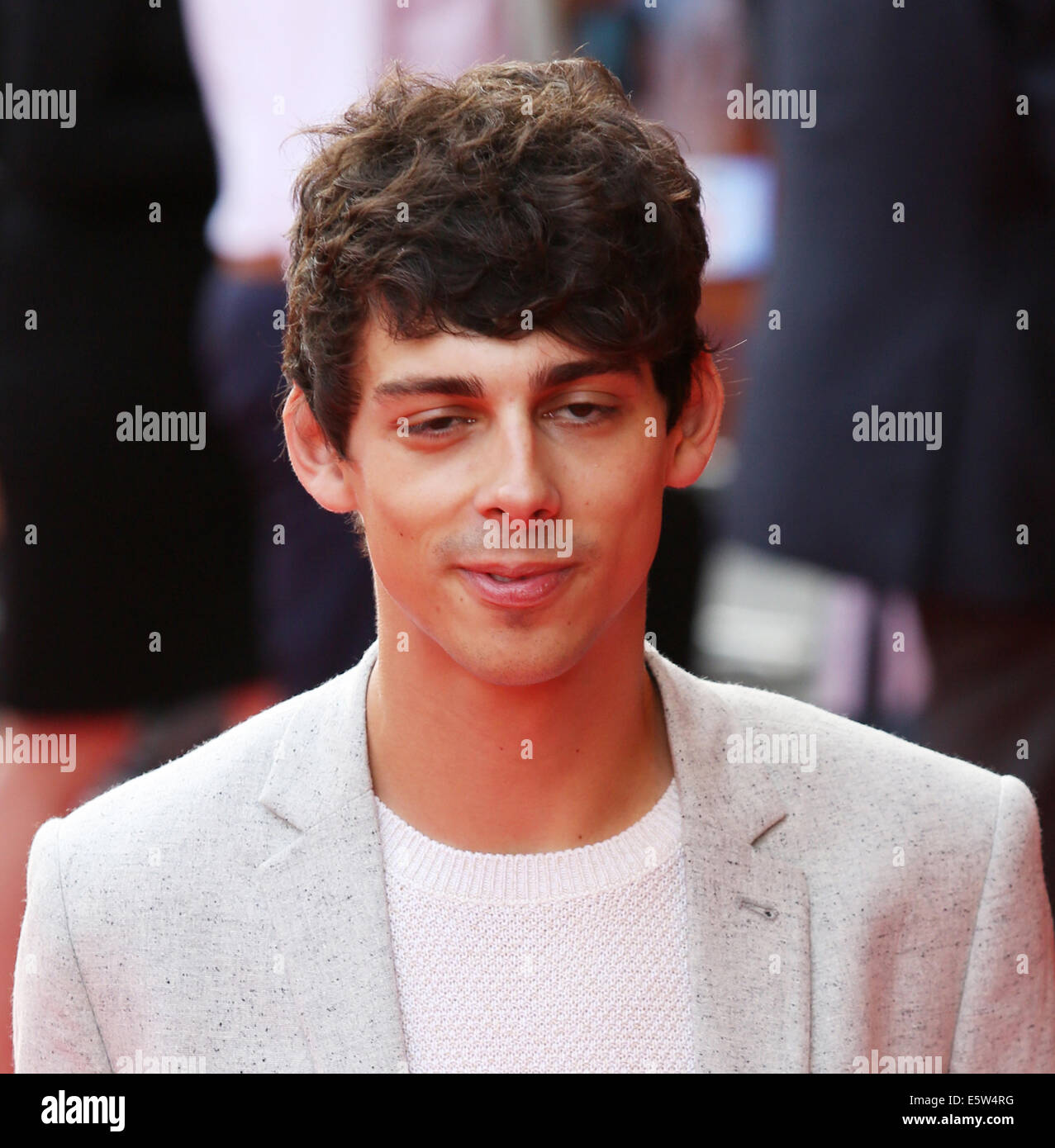 London, UK. 5. August 2014. Matt Richardson besucht die Weltpremiere von The Inbetweeners 2 auf 08.05.2014 The VUE Leicester Square, London. Personen im Bild: Matt Richardson. Bildnachweis: Swift-kreativ/Alamy Live News Stockfoto