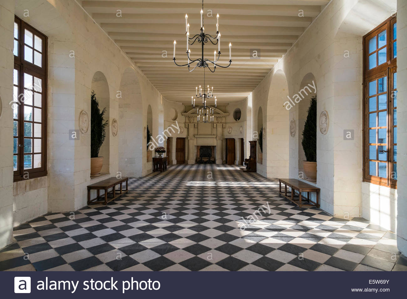 France Chateau Chenonceau Interior Stockfotos & France Chateau ... France Chateau Chenonceau Interior Stockfotos & France Chateau ...