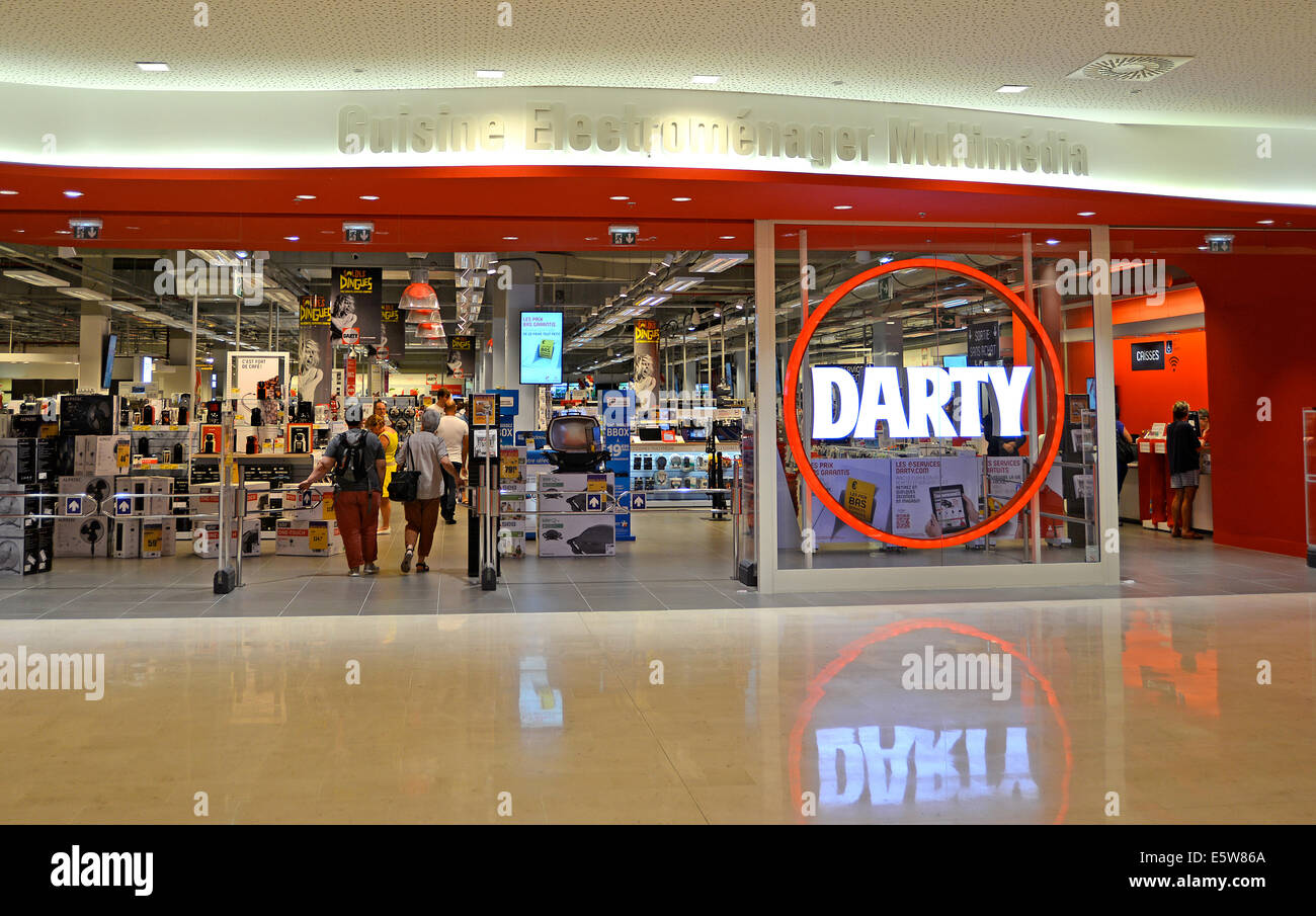 Darty Boutique Marseille Bouches-du-Rhône, Frankreich Stockfoto