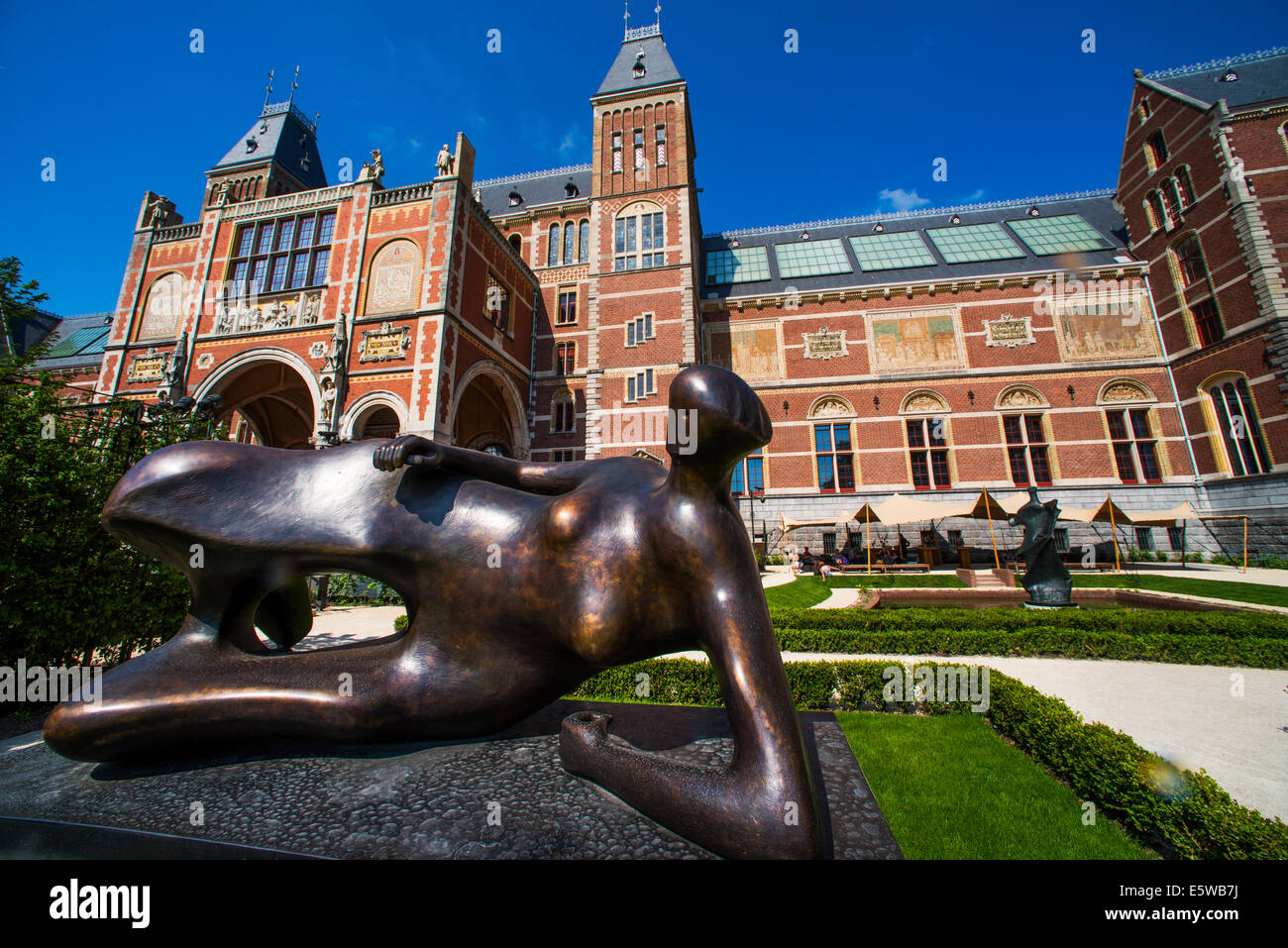 Rijksmuseum, Amsterdam, Holland, Niederlande Stockfoto