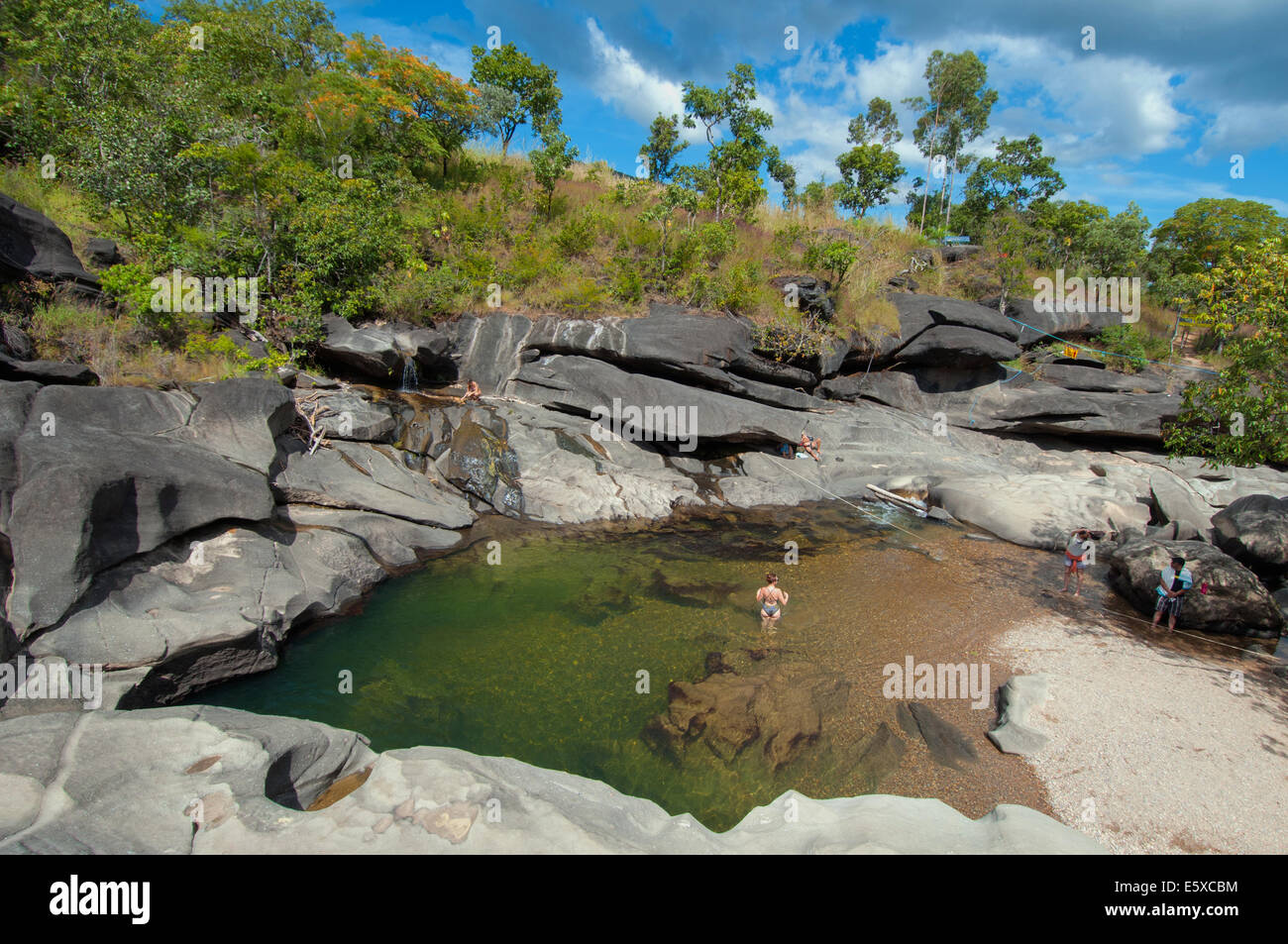 Vale da Lua, Tal des Mondes, Alto Paraiso, Goias, Brasilien Stockfoto