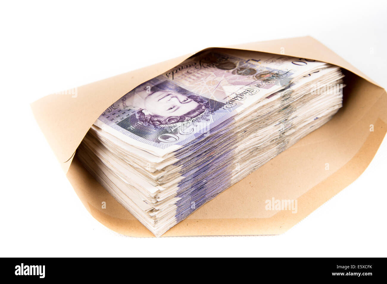 Britische Pfund Geld Stockfoto