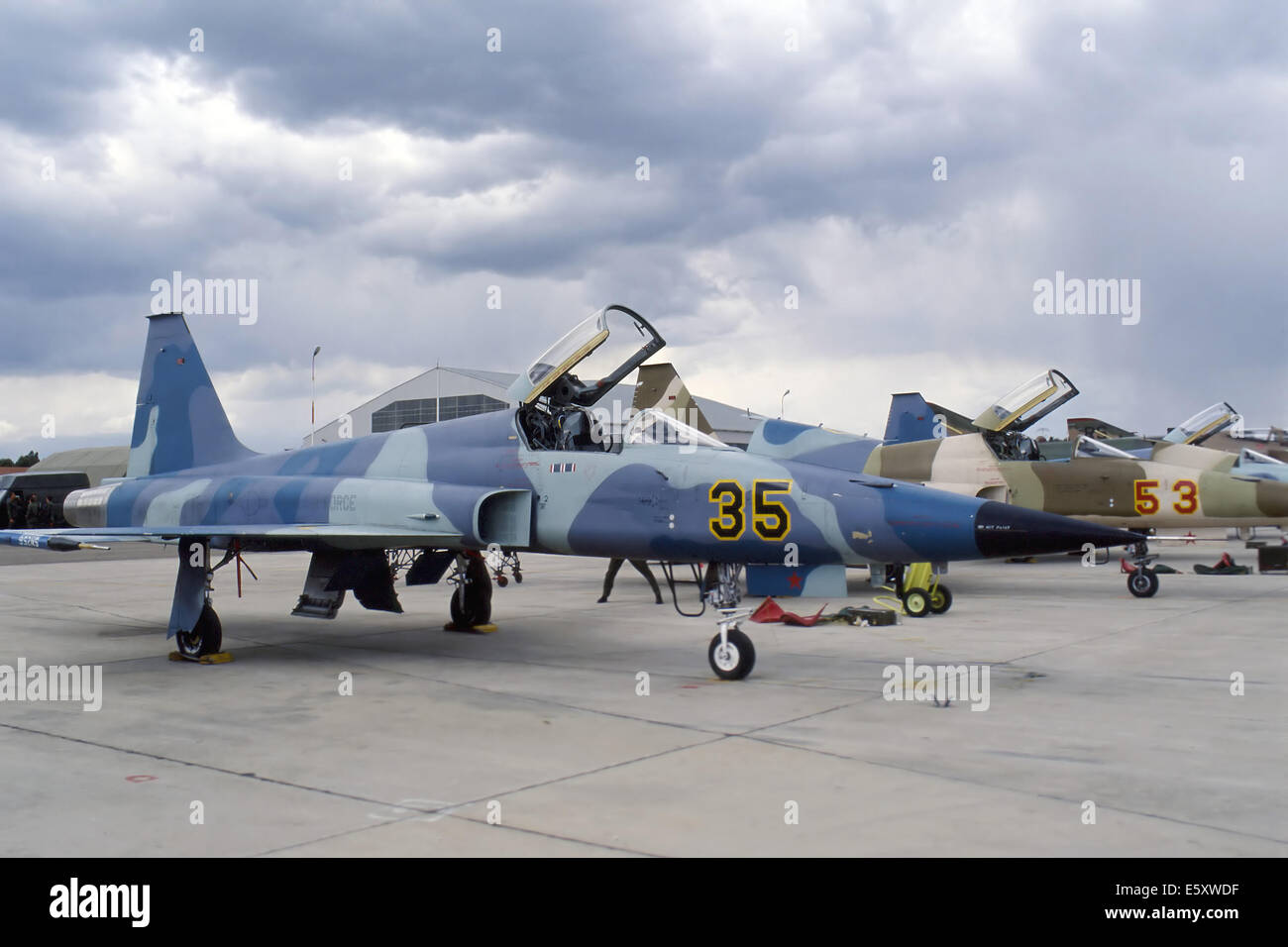 Decimomannu NATO Air Base (Sardinien, Italien), F 5 Aggressor USA