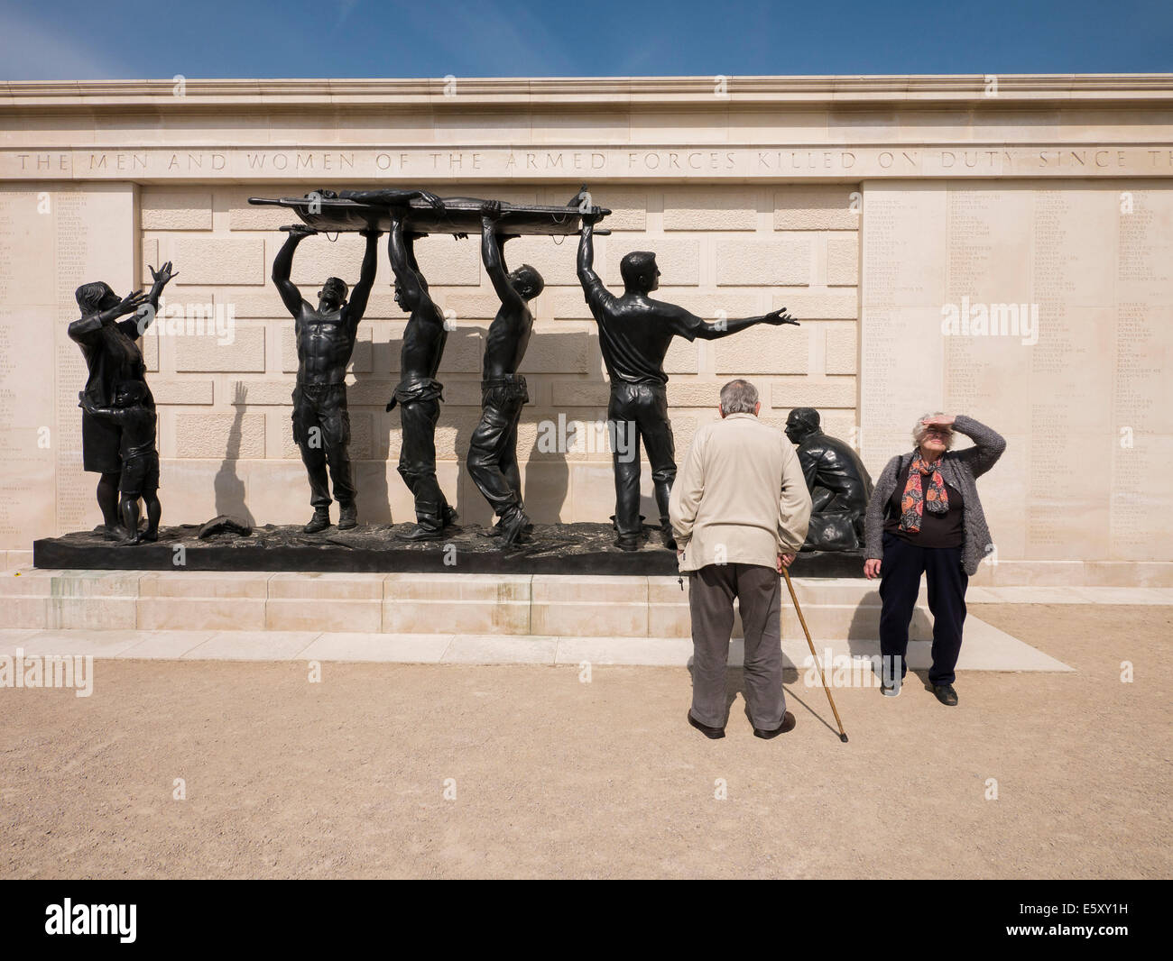 National Memorial Arboretum, Burton-On-Trent, Staffordshire Stockfoto