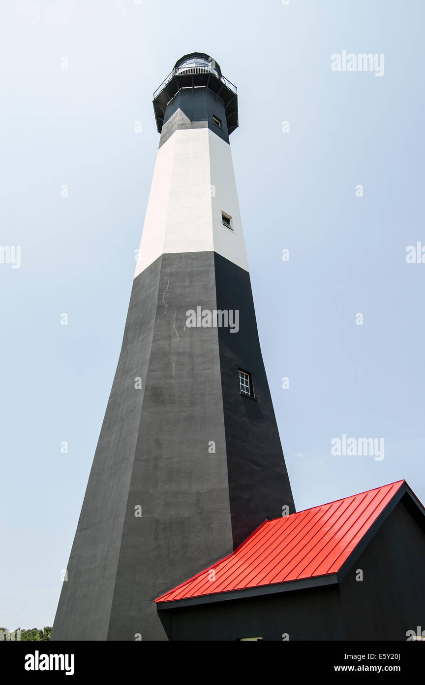 Tybee Island Lighthouse Stockfoto