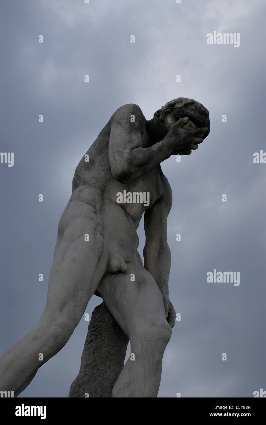 Skulptur im Jardin des Tuileries Garden, Paris, Frankreich Stockfoto