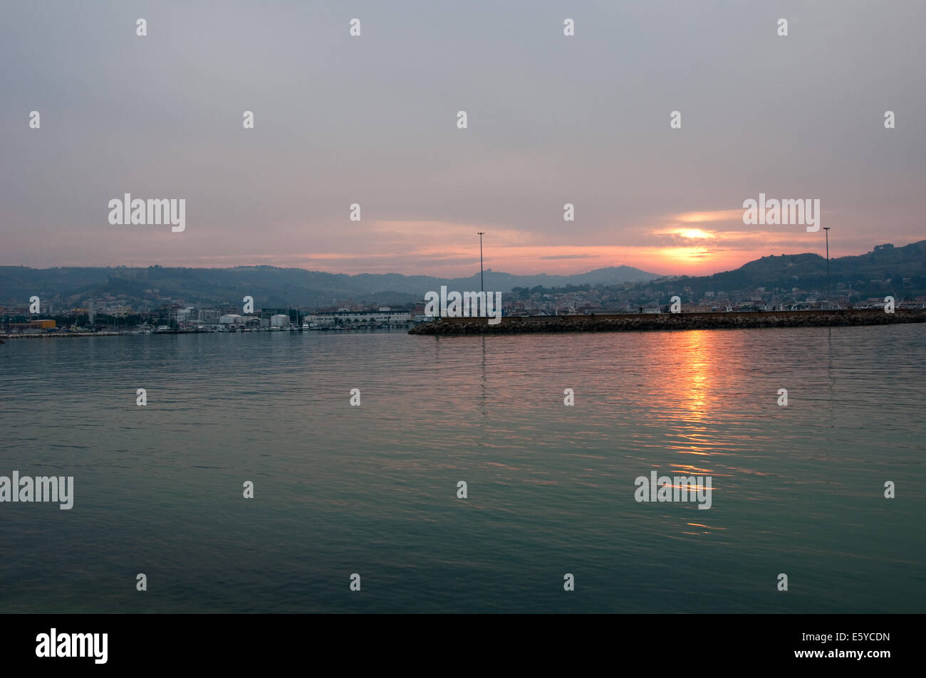 San Benedetto del Tronto Stockfoto