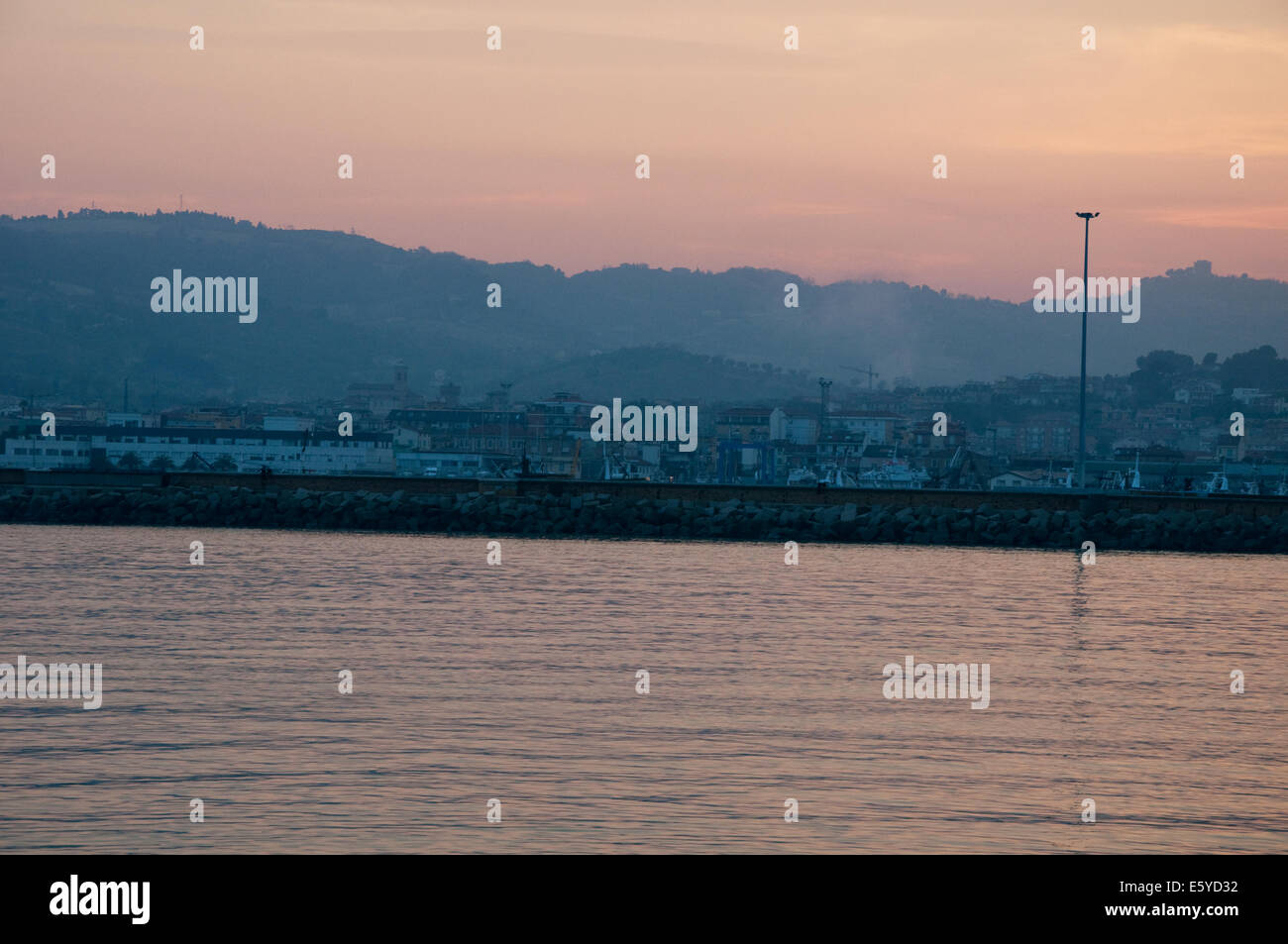 San Benedetto del Tronto Stockfoto