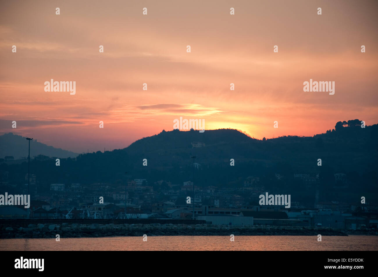 San Benedetto del Tronto Stockfoto