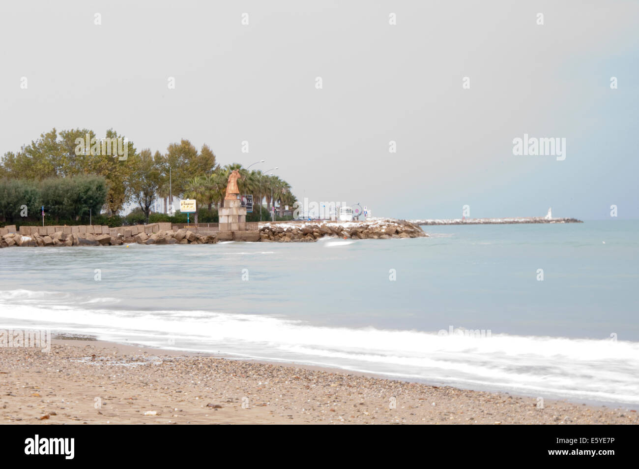 San Benedetto del Tronto Stockfoto