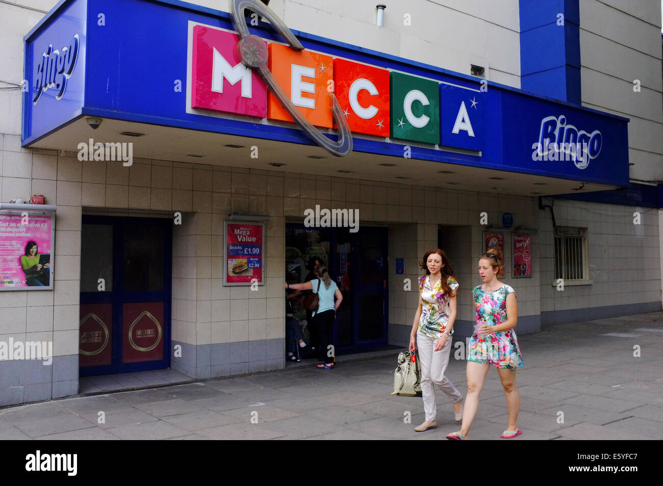 MECCA Bingo-Halle in Hackney, London Stockfoto