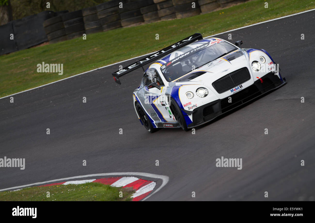 Steve Tandy / James Appleby in Generation Bentley Racing - Bentley Continental GT3 am Oulton Park während der britischen GT Stockfoto