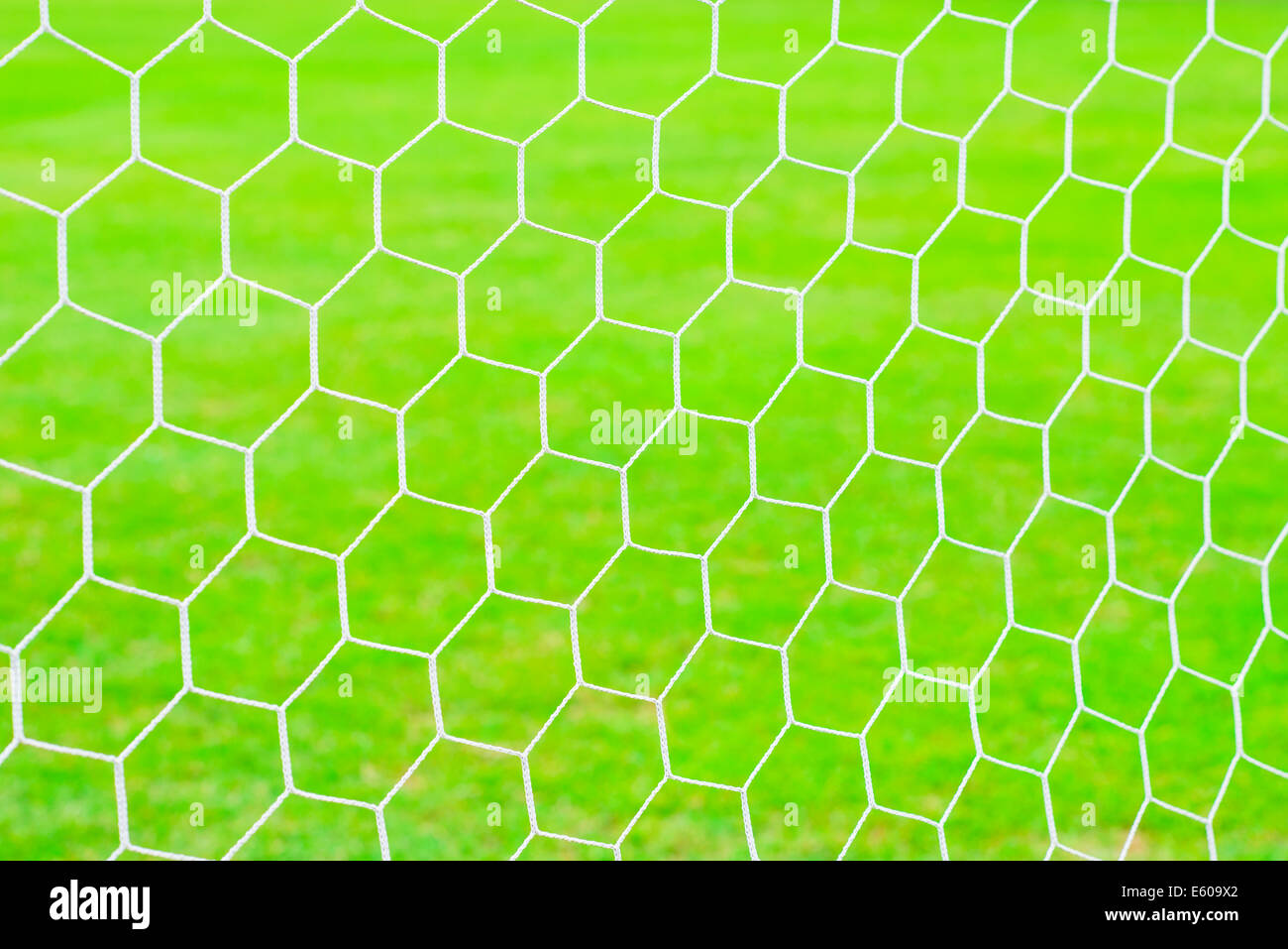 Ziel netto Stockfoto
