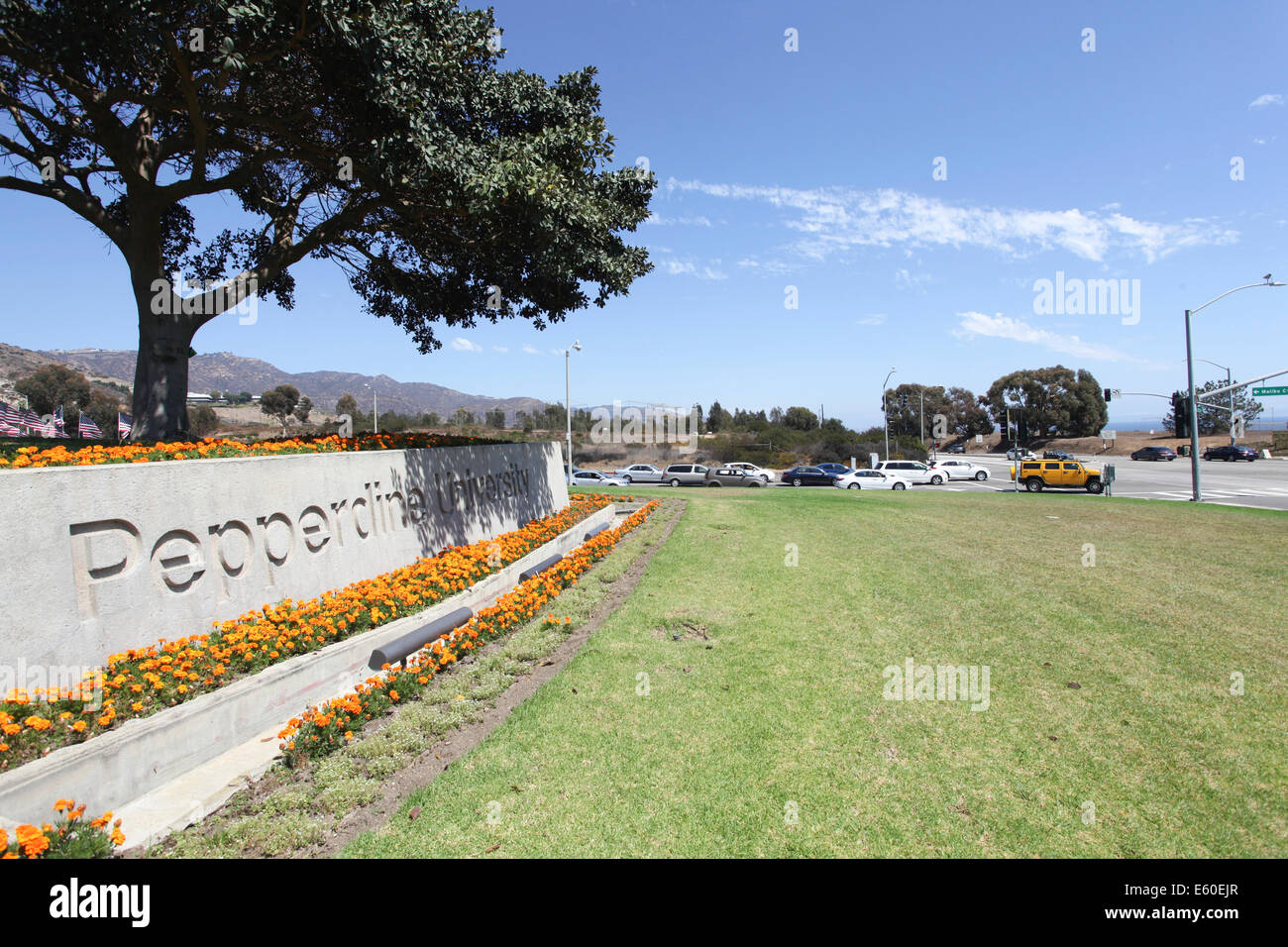 Pepperdine University in Malibu, Kalifornien, USA Stockfoto