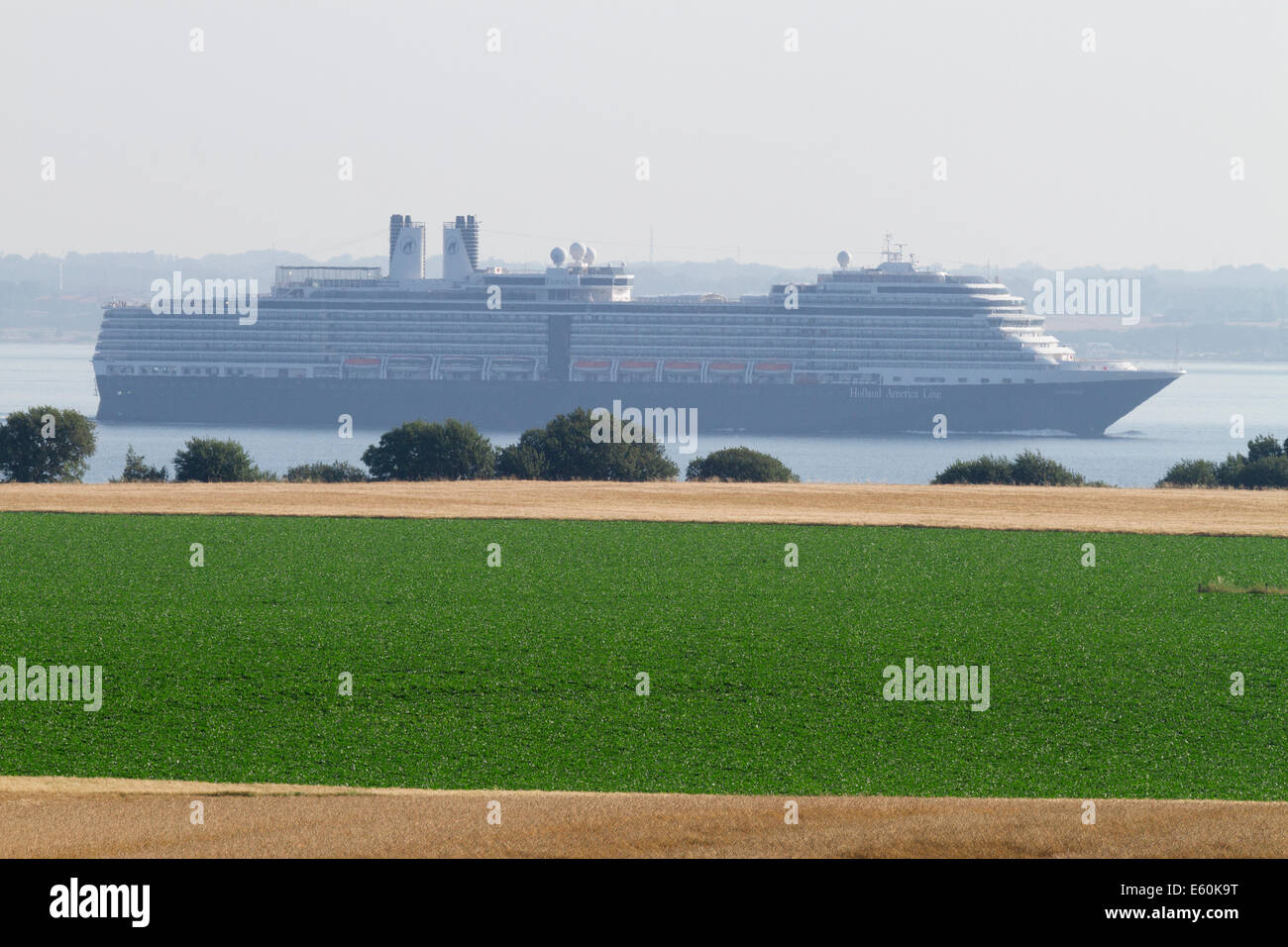 HAL Kreuzfahrt Schiff Eurodam aus ven. Stockfoto