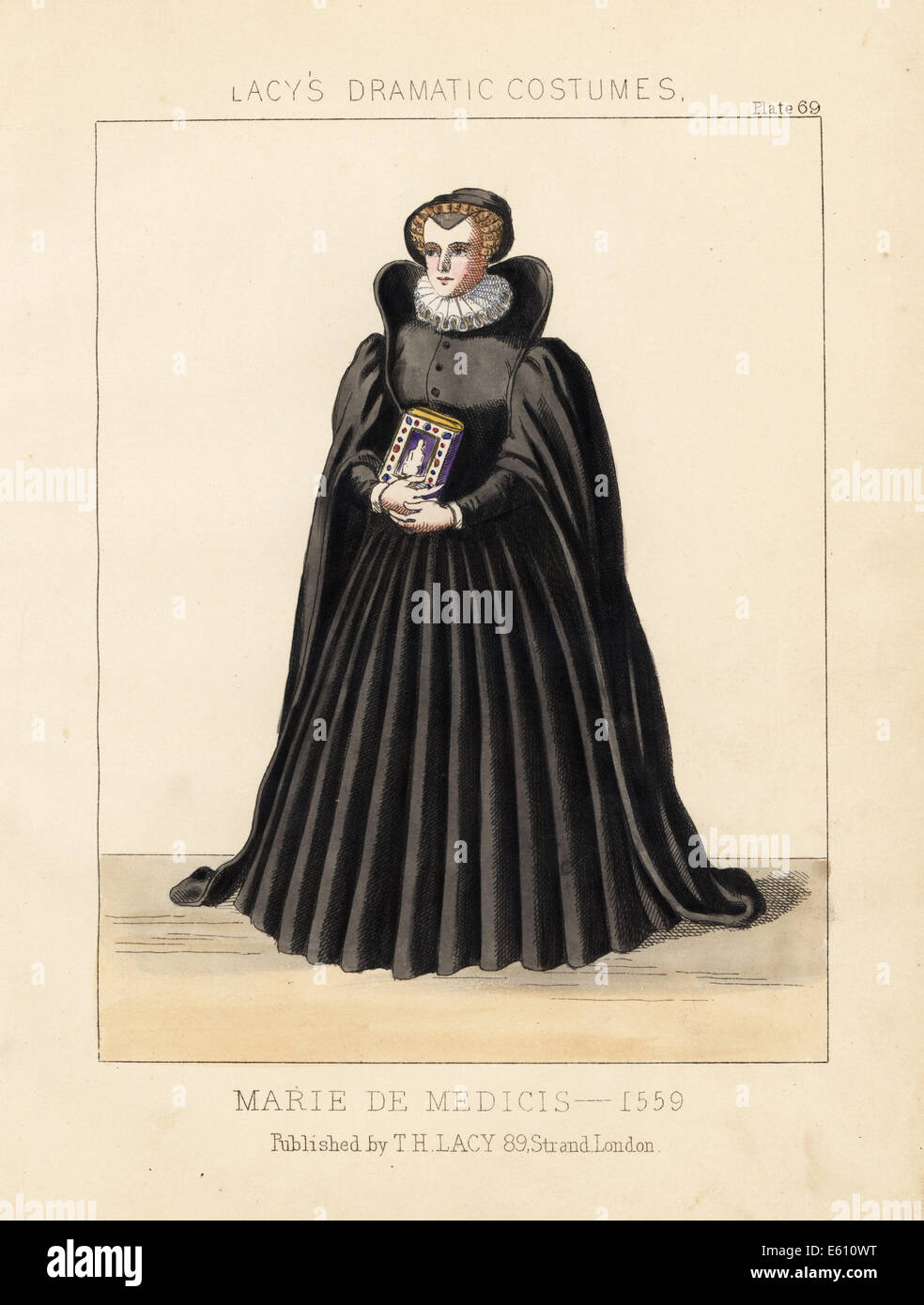 Marie de Medici, aus dem 16. Jahrhundert. Stockfoto