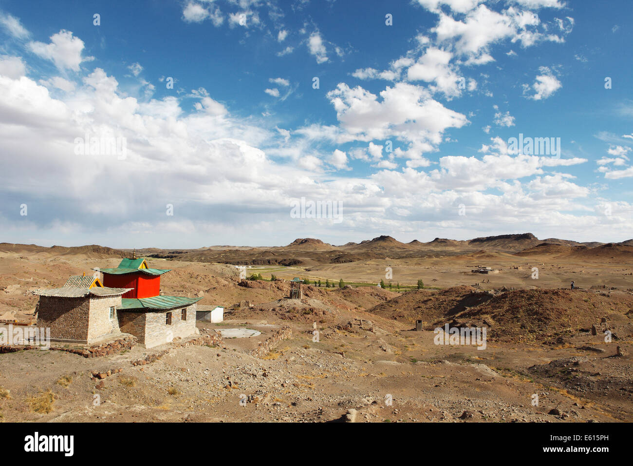 Ongi Chiid Kloster, Ongi Flusstal, Central Desert, Dundgovi Provinz, Mongolei Stockfoto