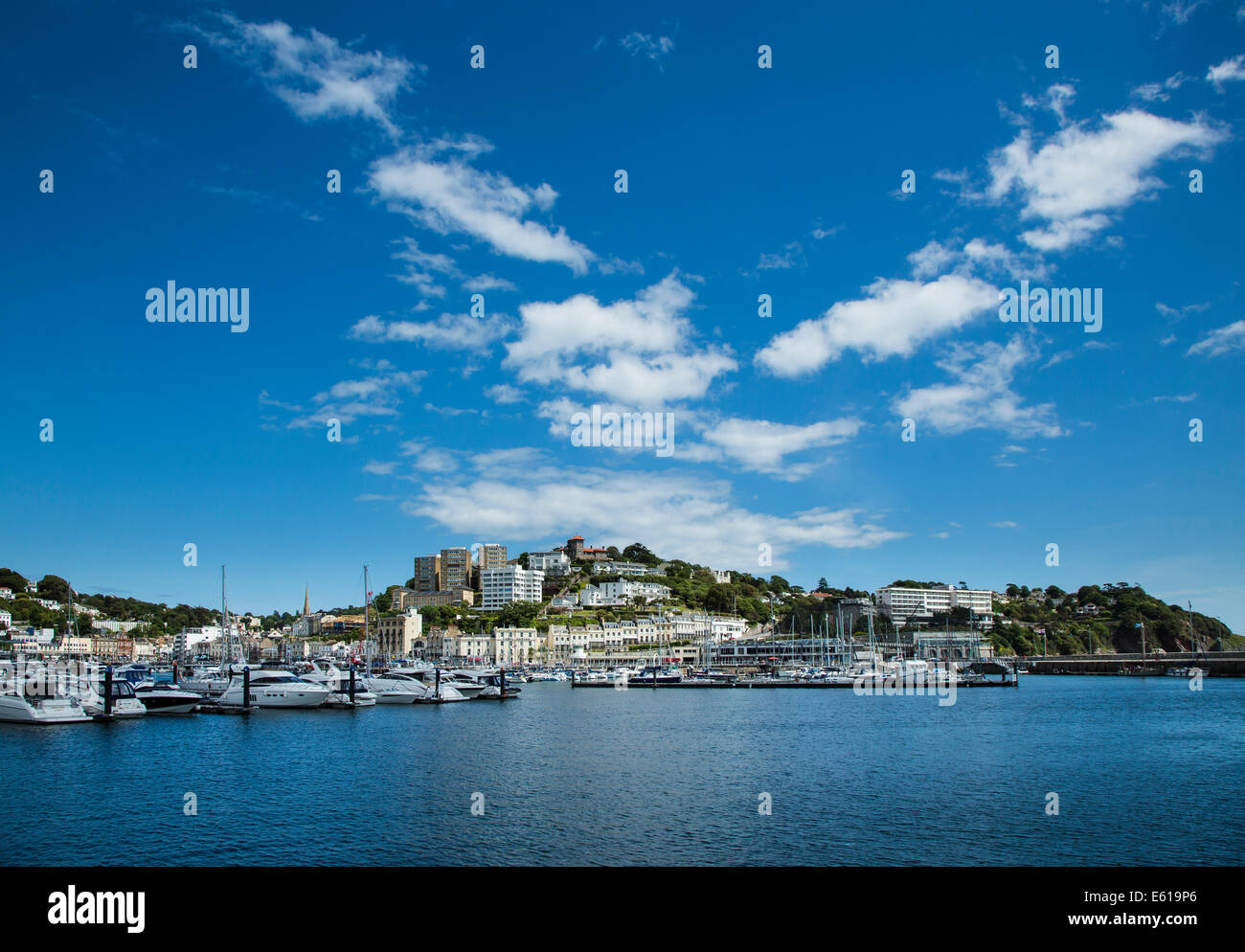 Hafen von Torquay, Devon Stockfoto