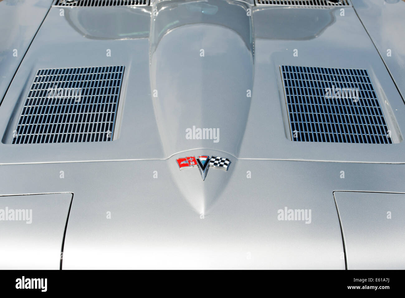 Chevrolet Corvette Stingray, klassisch amerikanische Sportwagen Stockfoto