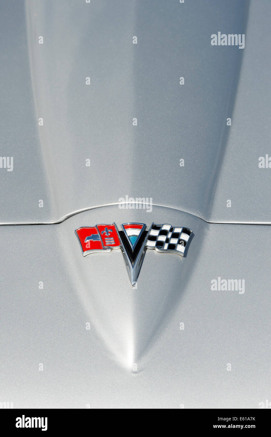 Chevrolet Corvette Stingray, klassisch amerikanische Sportwagen Stockfoto