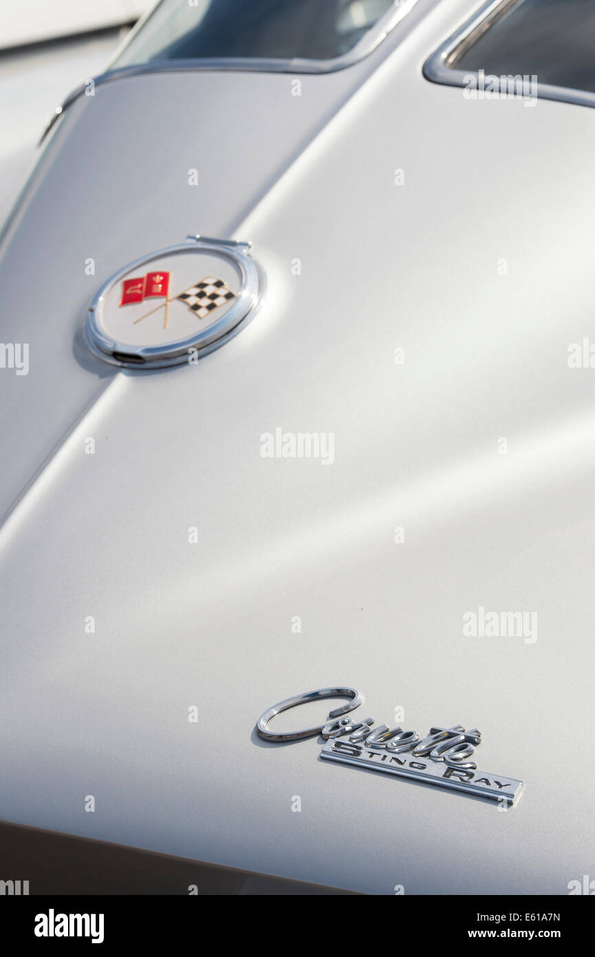 Chevrolet Corvette Stingray, klassisch amerikanische Sportwagen Stockfoto
