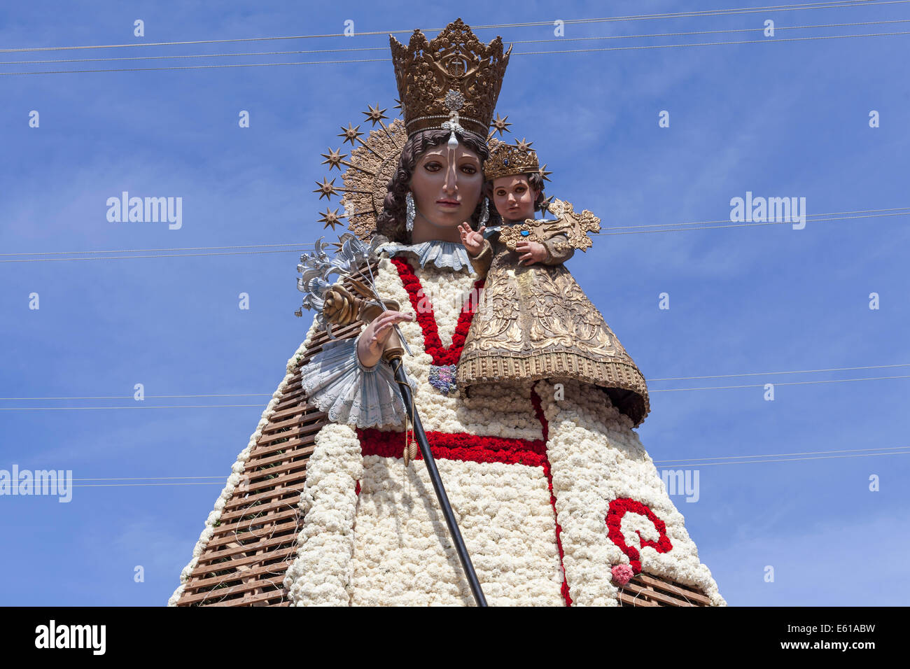 Valencia, Spanien. Fallas 2014. Stockfoto