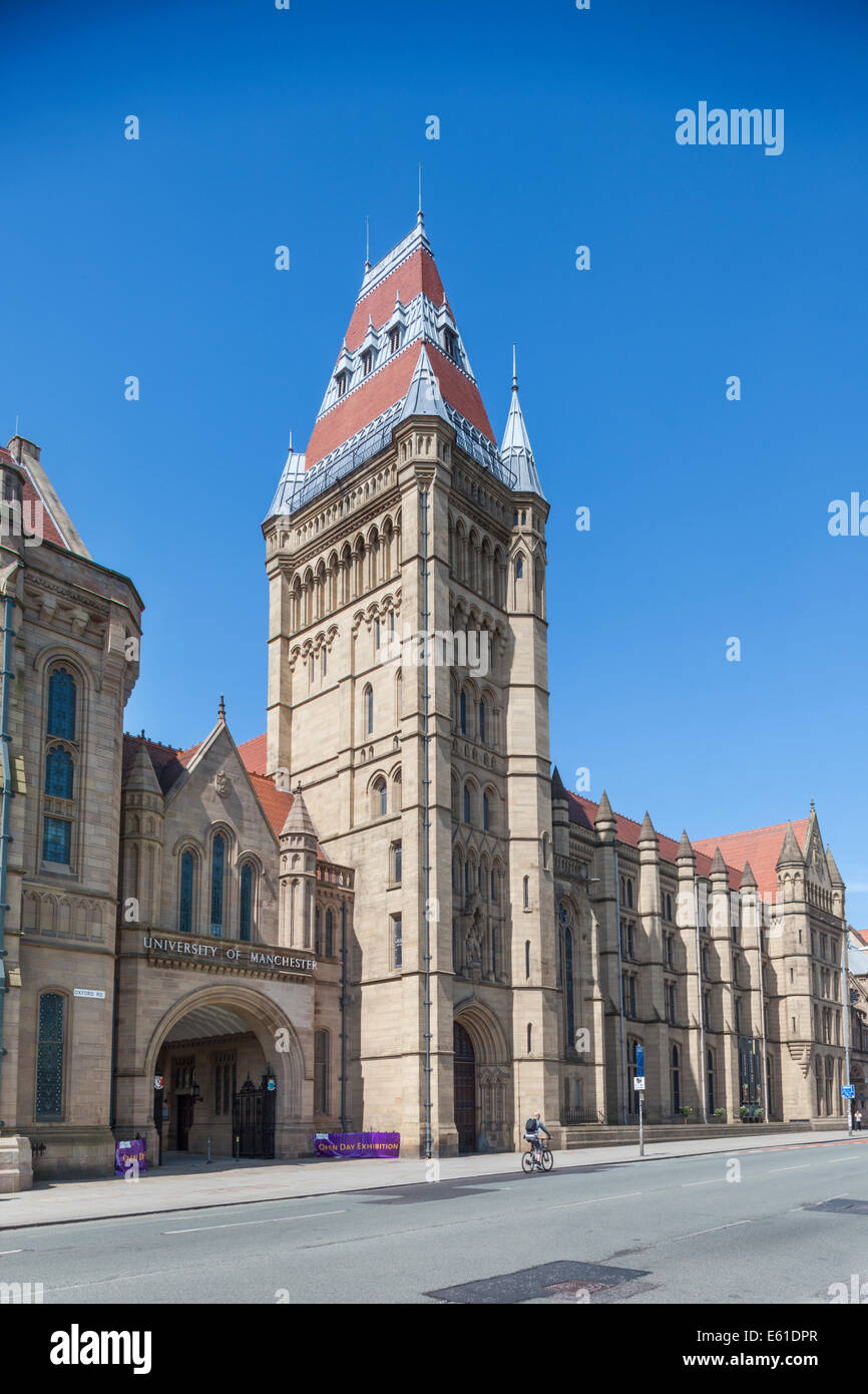 England, Manchester, Universität von Manchester, das Whitworth-Gebäude Stockfoto