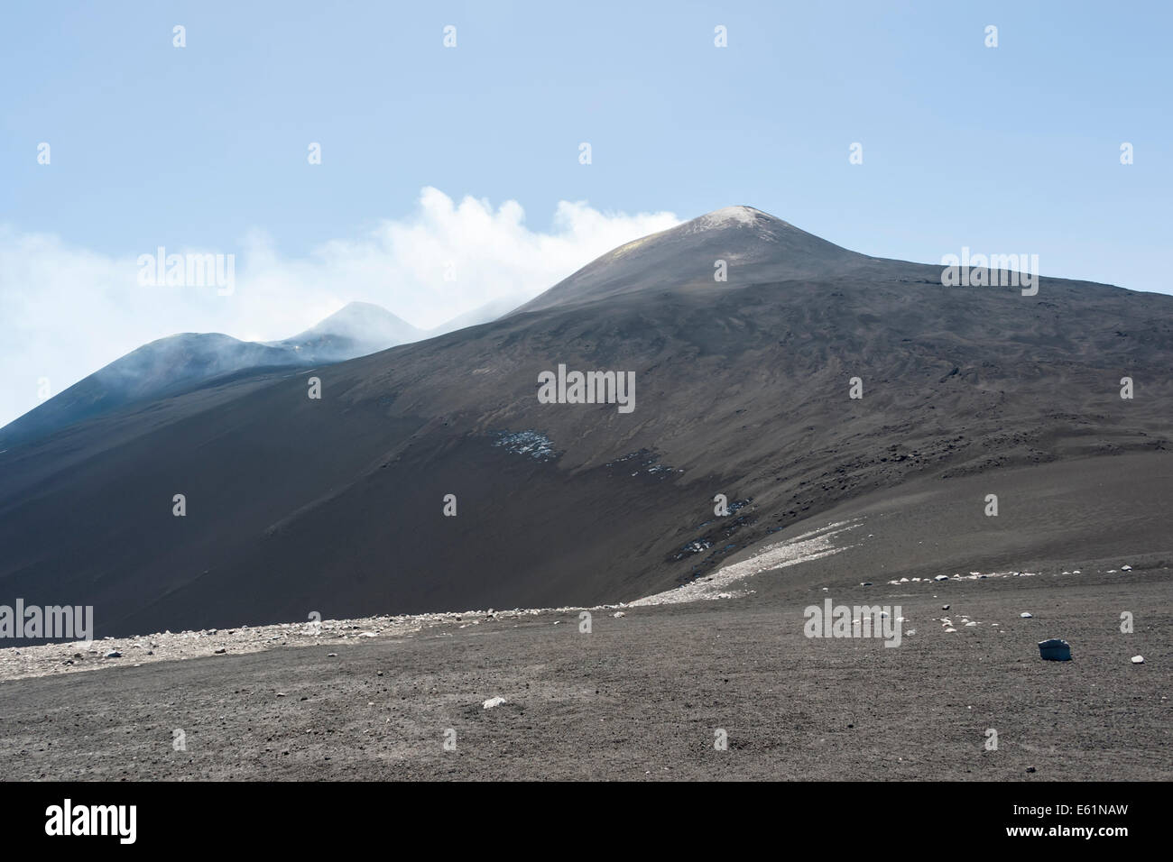 Den Hängen des Ätna, Sizilien, Italien Stockfoto