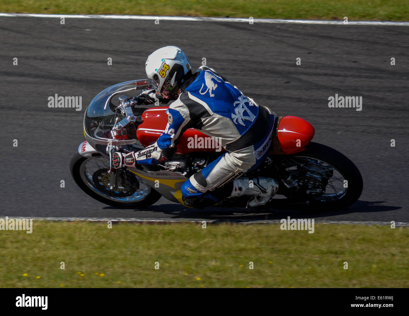 Racing Motorrad Stockfoto