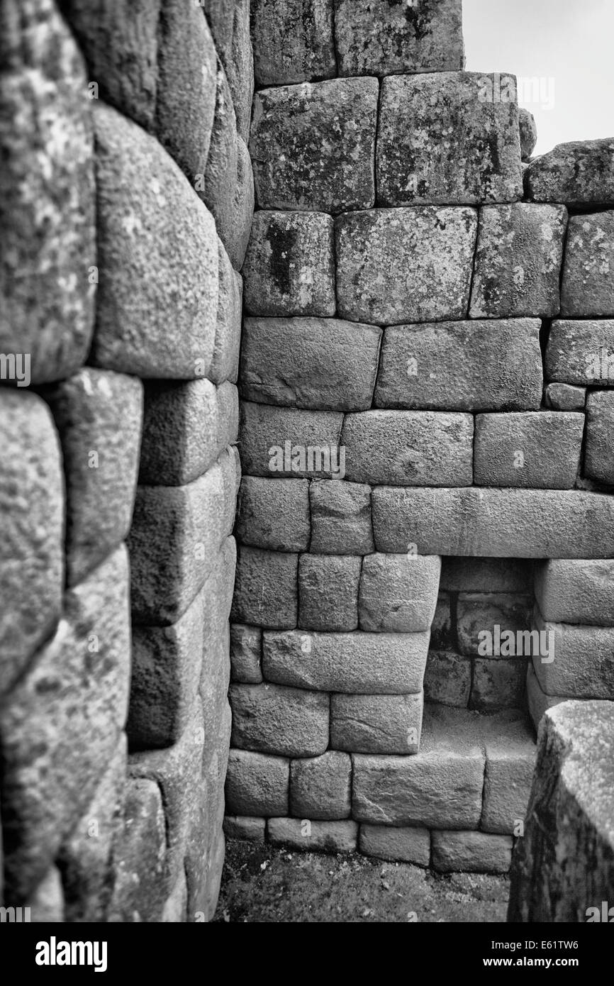 MACHU PICHU, PERU 2014 Stockfoto