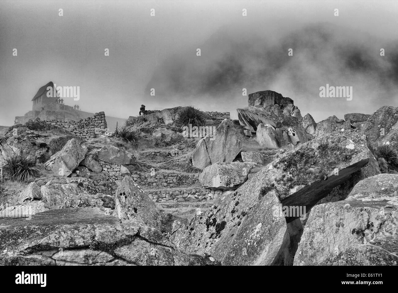MACHU PICHU, PERU 2014 Stockfoto